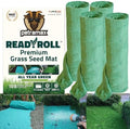 Petramax ReadyRoll Biodegradable Grass Seed Mat for Lawn (432 ft.) - All Year Green 3-in-1 Tall Fescue & Kentucky Grass Seed Rolls w/Mulch & Fertilizer - Lawn Repair Patch - Just Roll, Water, Grow by PetraMax