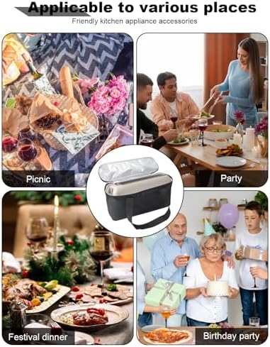 Carrying Bag for Bella 2 Slice Slim Toaster,1-Pack Portable Heat-Resistant Waterproof Bag for 2-Slice Toasters, Fits 35165-063A/35117/35164-063A/35163-063A, Storage-Friendly (Toaster Not Included) - Image 7