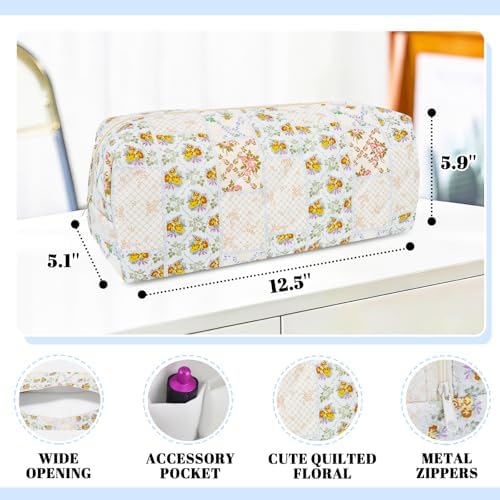 Hair Tools Travel Carrying Bag, Quilted Floral Bag for Shark Flexstyle - Image 4