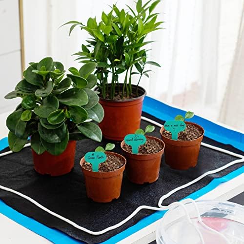 31 x 38 inch Automatic Plant Watering Mat & 30 feet Self Watering System Wick Cord for Seed Starter Tray Capillary Mat for Seedling Capillary Matting for Potted Plants Greenhouse Gardening - Image 5