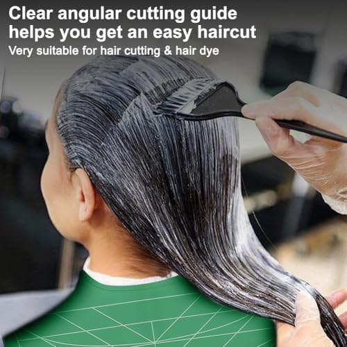 Silicone Hair Cutting Guide Collar - Waterproof Cutting Mat for Hair Stylist - Hair Cutting Cape - Image 4