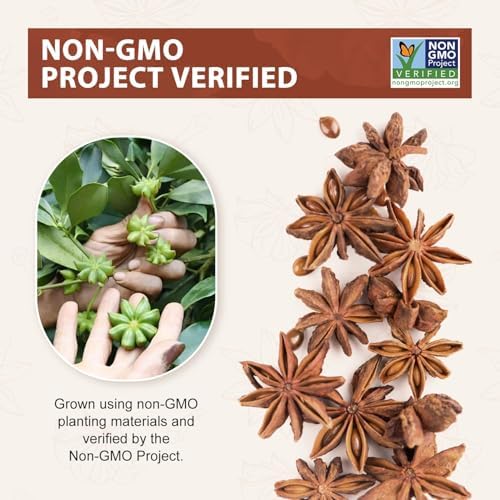 Soeos Star Anise, Star Anise Whole, Anise Seeds, NON-GMO Verified，8 Ounce - Image 4