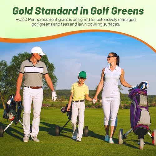 Outsidepride PC2.0 (Penncross) Creeping Bent Grass Seed – 2 lbs. Premium Golf Course Grade, Dense, Wear-Resistant Turf Grass Seeds for Tees, Putting Greens & Fairways, Ideal for High Traffic Areas - Image 6