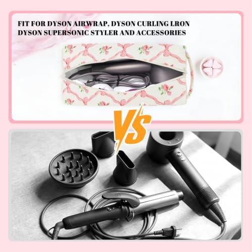 Hair Tools Travel Carrying Bag, Quilted Floral Bag for Shark Flexstyle - Image 2