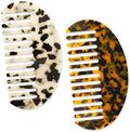 Hair Detangling Comb, 2 Pack Large Cellulose Acetate by TaShow