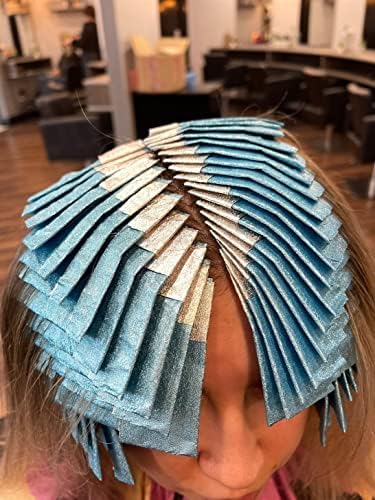 Framar Blue Pop Up Hair Foil, Aluminum Foil Sheets – 500 Foil Sheets - Image 5