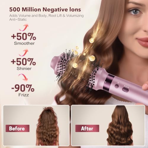 Mythsight StyleVibe 6-in-1 Air Styler with Hair Dryer & Auto-Wrap Curl L/R - Image 4