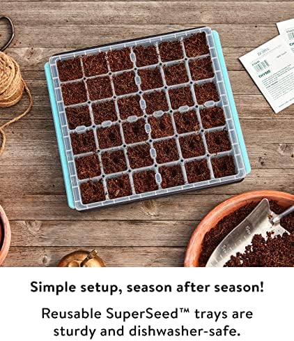 Burpee SuperSeed 36-Cell Reusable Seed Starting Tray for Indoor Seedlings - Image 4