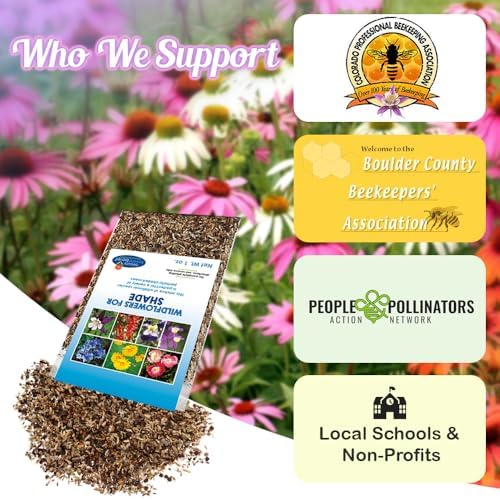 BBB Seed Shade Wildflower Seeds Mix, Partial Shade Flowers, Non-GMO 1 oz (Pack of 3) - Image 6