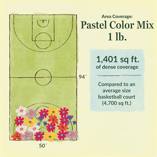 Ferry-Morse Pastel Bulk Wildflower Seeds, 230,000+, 1 lb - Image 6