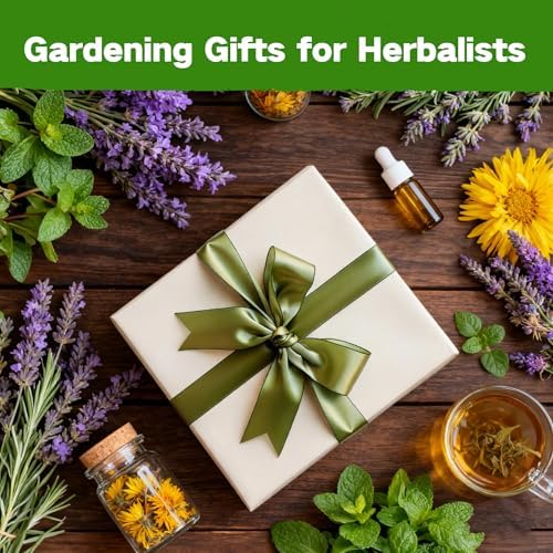 Lush&Dew Ancestral Apothecary Medicinal Tea Herb Seed Chest, Gardening Gift - Image 7