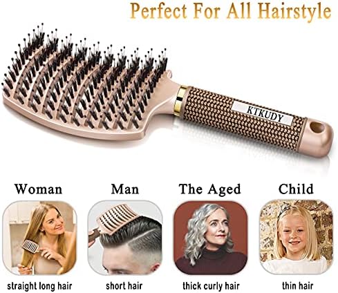 Detangling Brush for Women & Kids, Wet & Dry Hair, All Hair Types - Image 5