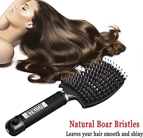 2 Pack Detangling Brushes for Women & Kids, Wet & Dry Hair, All Hair Types - Image 3