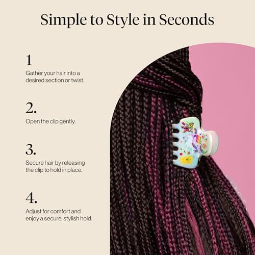 Lisa Frank x Kitsch Medium Cloud Hair Clip for Women - Markie, 1pc - Image 5