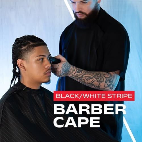 Barber Strong The Barber Cape Haircut Cover for Men, Hair Repelling and Static-Reducing Material, Water Resistant Fabric - Image 2