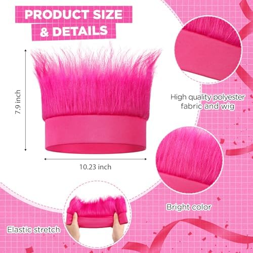 Crazy Wig Hairy Headband Hat - Image 2
