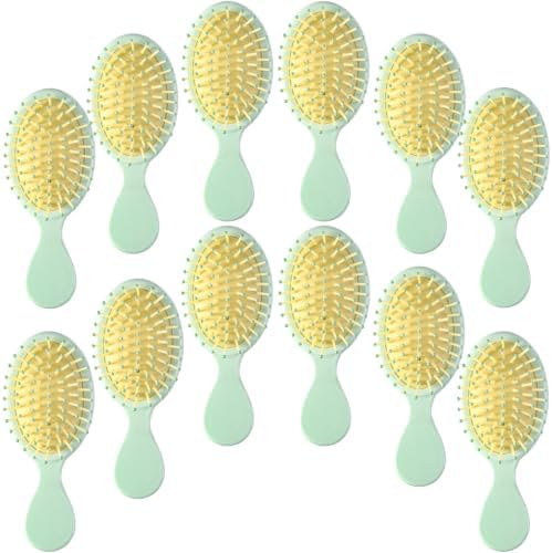 12 pcs Mini Hair Brush,Small Brush for Most Hair Types by ZMOIVOK