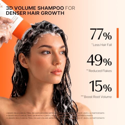 lilyeve GROWTURN 3D Volume Brush Shampoo, Biotin, Hair Growth, 6.77 fl oz - Image 3