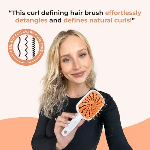 FHI Heat UNbrush Plus Ultra-Light Detangling Brush for Fine & Fragile Hair - Image 3