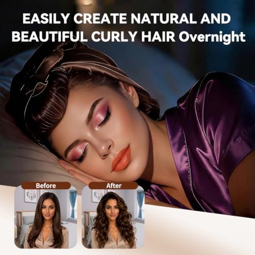 Heatless Curls Overnight, Blowout Rods Hair Curler to Sleep in 5PCS - Image 2