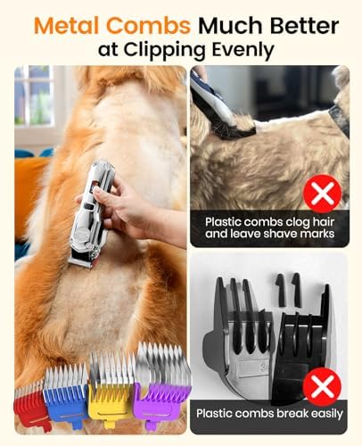 oneisall Professional Dog Grooming Clippers for Thick Hair - Image 3