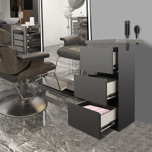 Salon Stations for Hair Stylist Barber Station with Dryer Holder - Image 2