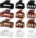 SMKSL 12 Pcs Hair Claw Clips for Women & Girls 3 Styles Hair Accessories by SMKSLHAIRCLAWCLIP