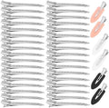 40 Pcs Hair Clips Women Styling, Alligator Metal Hair Clips, Hair Pin Curl Rollers Clips, 34 Pcs 3.5"Duckbill Sectioning Hair Clips and 6 Pcs 2.3"No Crease Clips by JZko