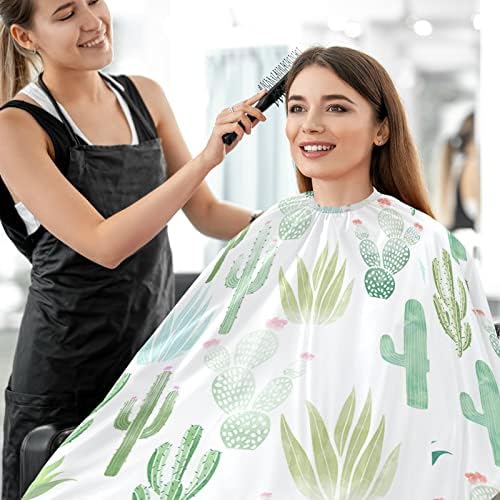 Barber Capes Polyester Hair Cutting Salon Cape with Snaps Beard Bib Hairdresser Gown Stylist Cape For Men Women - Image 4