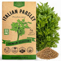 Italian Parsley Seeds Pack 5G - Over 2,000 Non-GMO Heirloom Parsley Seeds for Planting Herbs in Individual Seed Packet, Herbs Seeds for Planting Home Garden Indoor & Outdoor Gardening by OrganoRepublic