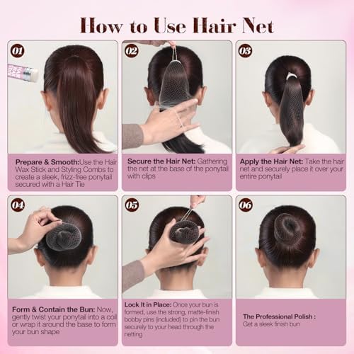 Complete Hair Bun Maker Kit,Donut Bun Maker,Blonde - Image 7