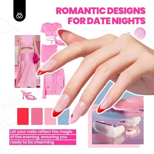Beetles Gel Nail Polish Kit with U V Light - 68Pcs Gel Nail Kit 35 Colors - Image 4