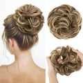 CJL HAIR Large Messy Bun Hair Piece Wavy Curly Scrunchies Synthetic Chignon Ponytail Hair Extensions Thick Updo Hairpieces for Women Bernstein Multi by CJLHAIR