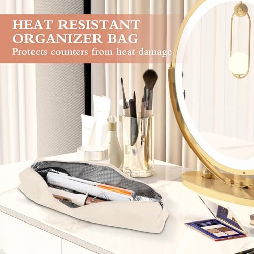Suafrnut Professional Heat Resistant Hot Hair Tools Organizer Bag - Image 2