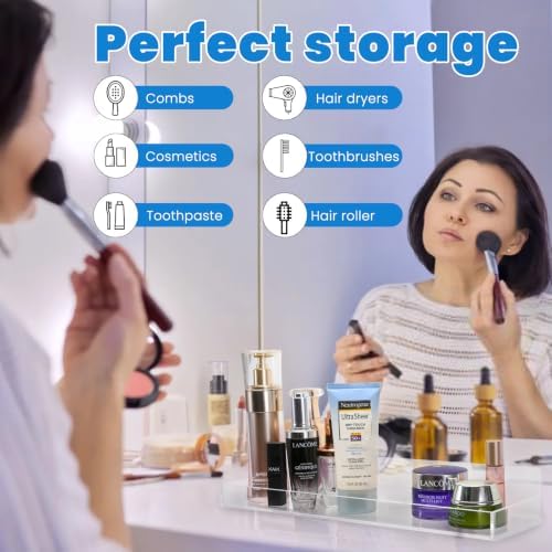 Hair Tool Organizer Wall Mount, Hot Tool Holder with 3 Cups, Set of 2 - Image 6