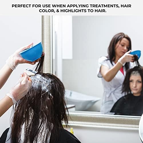 ForPro Low Fluorine Poly Chemical Cape, Professional Hair Salon Styling Cape with Adjustable Snap Closure, 58” L x 47” W, Black - Image 6