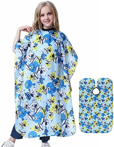 Kids Barber Cape - Professional Hair Cutting Cape,Salon Capes for Hair Stylist Shampoo Haircut Cape Barber Supplies by TILYIALA