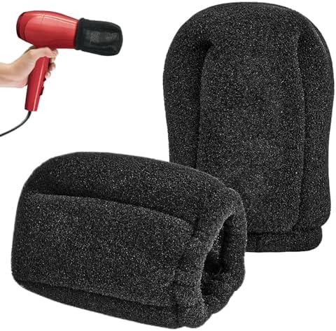 2 Pack Hot Sock Diffuser for Hair Dryer, Travel Diffuser Sock by Unknown
