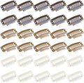 WILLBOND 30 Pcs Wig Clips Hair Extensions, 9-Teeth 32 Mm, Multicolor by Willbond+Technology+Limited