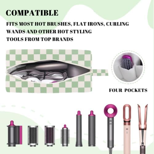 Hair Tools Travel Carrying Bag, Quilted Floral Bag for Shark Flexstyle - Image 3