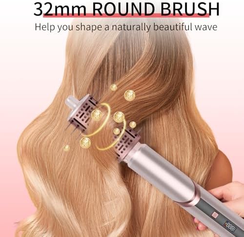 9-in-1 Professional Hair Styler, Wrap Air Curler & Dryer Brush - Image 6
