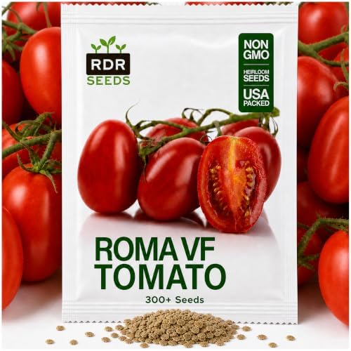 300+ Roma Tomato Seeds - Heirloom Non-GMO USA Grown Premium Seeds for Planting by RDR Seeds by RDRSeeds