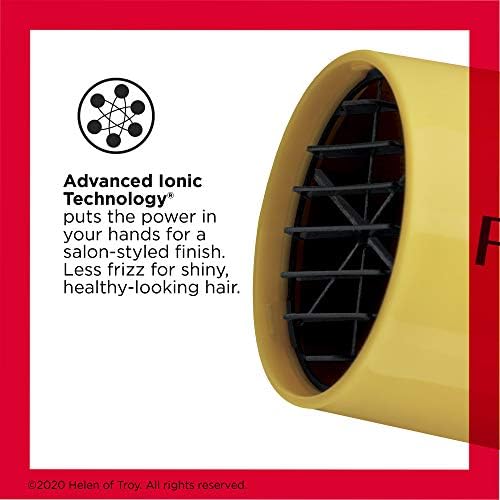 REVLON Compact Ionic Travel Hair Dryer, 1875 Watt, Yellow - Image 2