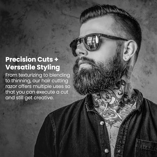 FreshEdge Razor by Fresh Pro Tools, Professional Texturizing Feather Razor for Hair Cutting, Hairstylist Essentials & Barber Supplies - Image 3