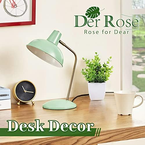 Der Rose 4 Pack Fake Plants, Greenery Potted Plants for Home Decor Indoor - Image 5