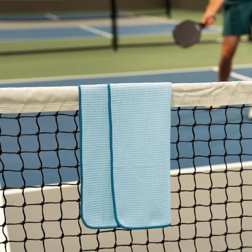 S&T INC. Microfiber Gym Towels, 3 Pack, 16" x 27", Honeycomb Pastels - Image 6