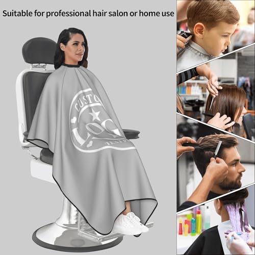 Custom Barber Cape Customized Haircut Capes Logo Text Photo Salon Hairdressing Apron for Home and Barbershop - Image 7