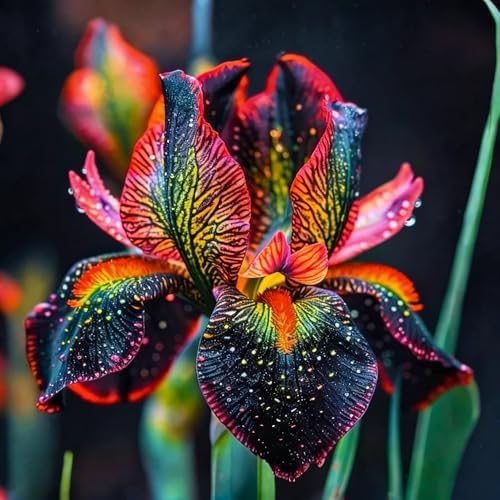 Iris Seeds Flower Seed for Planting, 70+ Rare Mixed Iris Seeds, Perennial Flower Plants, Non-GMO Heirloom Plant Seed for Home Garden Outdoor - Image 6