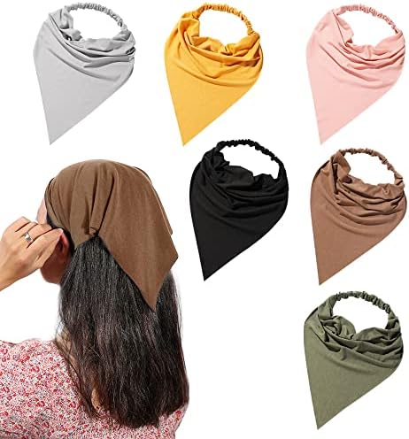 Vercret Hair Scarf Headband for Women,Boho Bandana Pretied Elastic Kerchief by Vercret