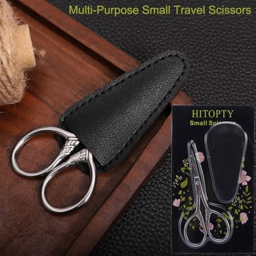 Small Precision Scissors, 3.5in Beauty Grooming Kit - Image 3